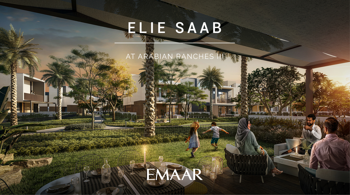 Elie Saab Arabian Ranches 3: Standard Unique Lifestyle in Dubai