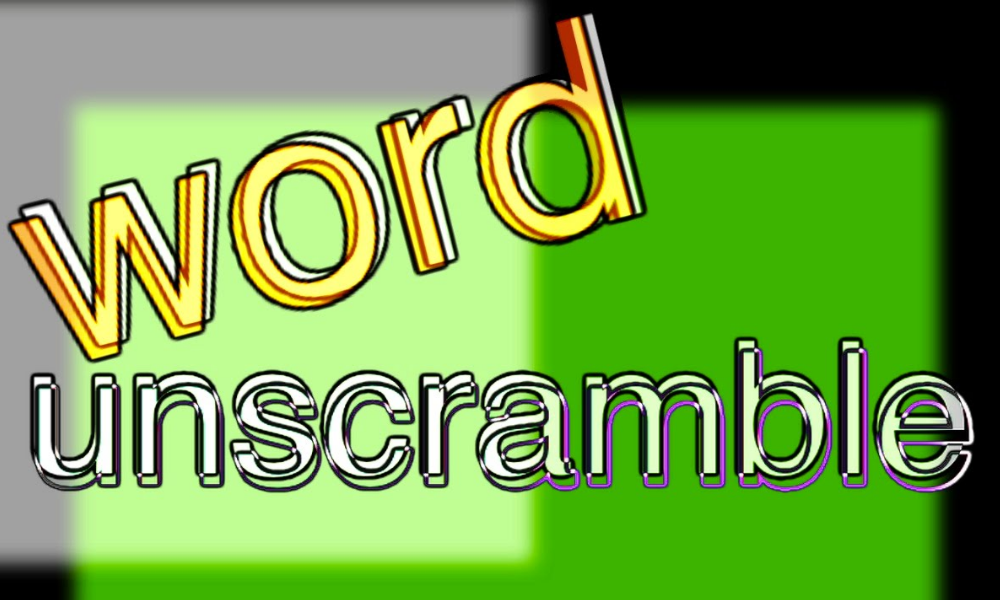 Word Unscramble