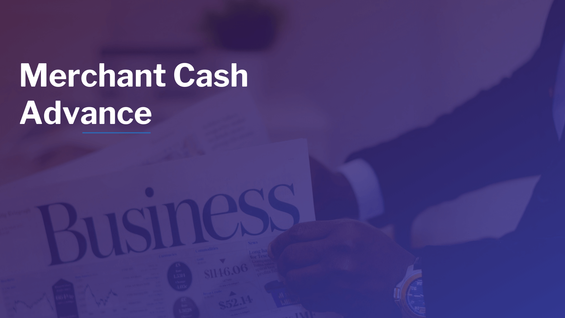 Adjust Merchant Cash Advance