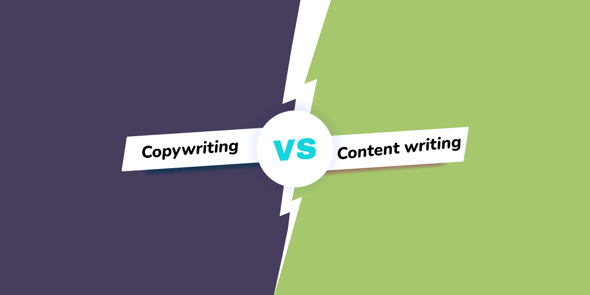 copywriting vs content writing