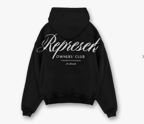 Black Represent Hoodie