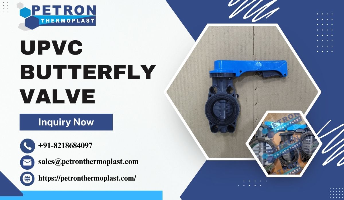 Buy Durable UPVC Butterfly Valve at Best Price