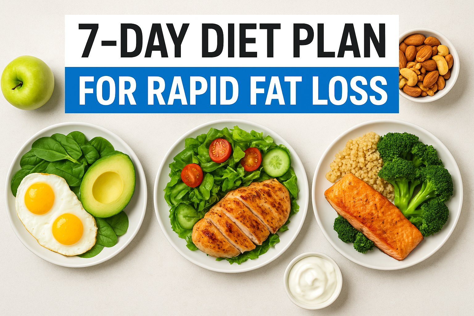 7 days fatloss diet plan