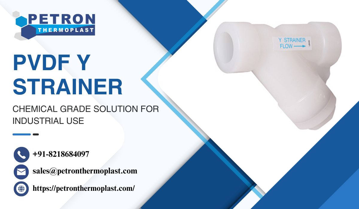 PVDF Y Strainer