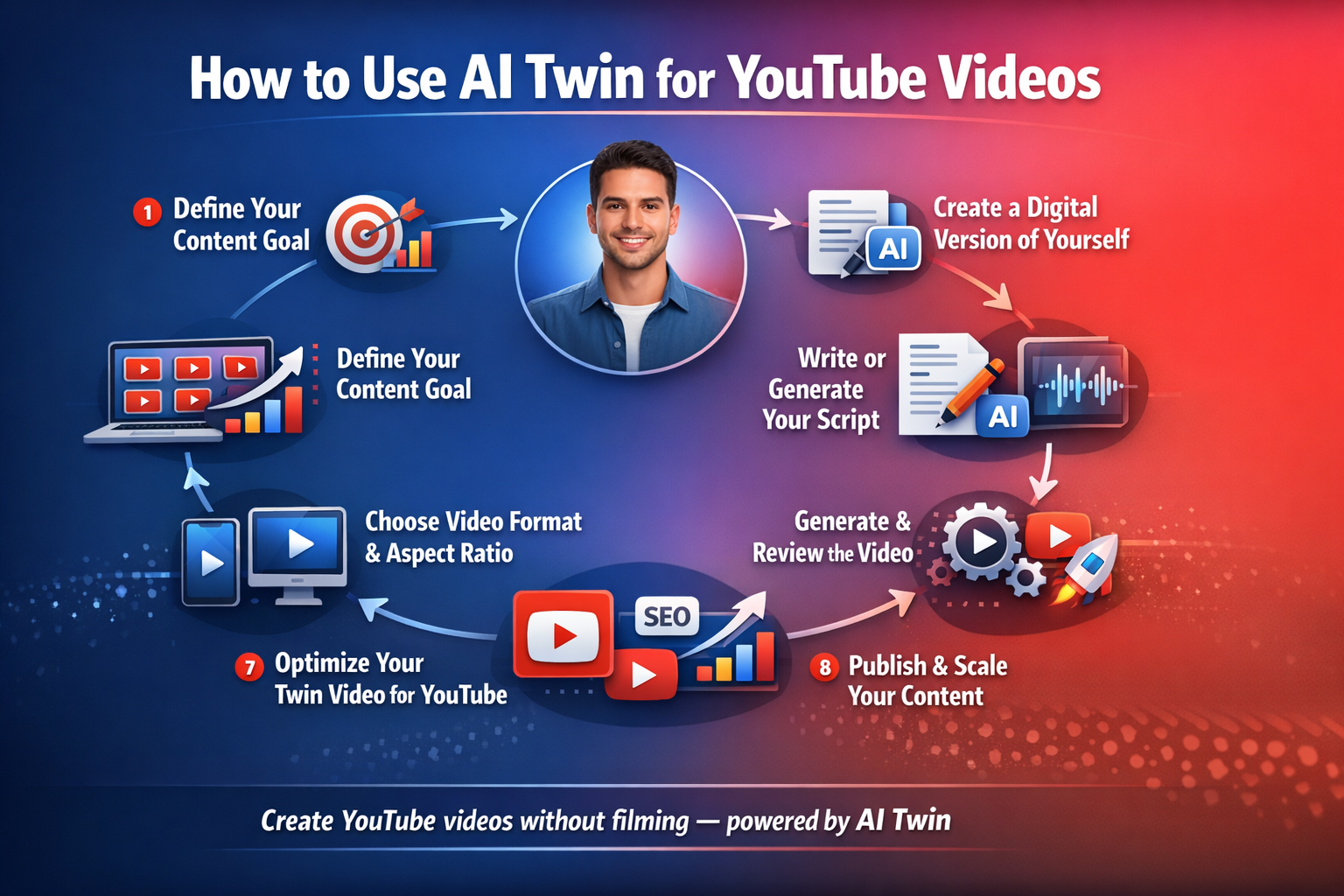How to create YouTube videos with AI Twins