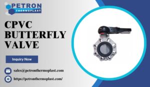 Industrial CPVC Butterfly Valve for Chemical Plants