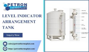 Level Indicator Arrangement Tank for Industrial Chemical Storage