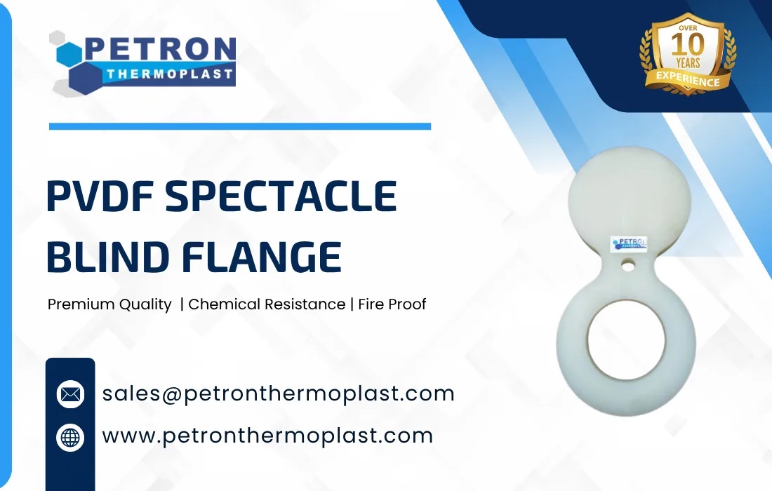 PVDF Spectacle Blind Flange
