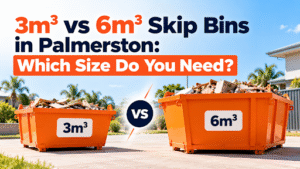 3m³ vs 6m³ Skip Bins in Palmerston: Which Size Do You Need?